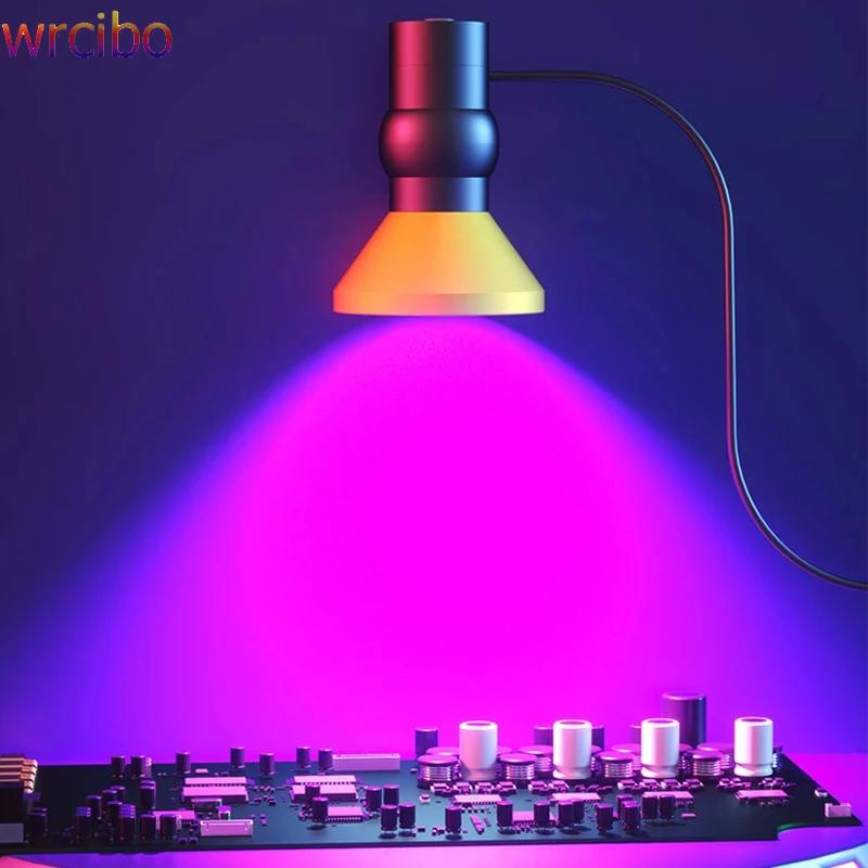 B&R 10W High Power USB UV lamp LED Ultraviolet Light Fast Curing UV Glue/Green Oil/PCB Protective Paint For Phone Ci